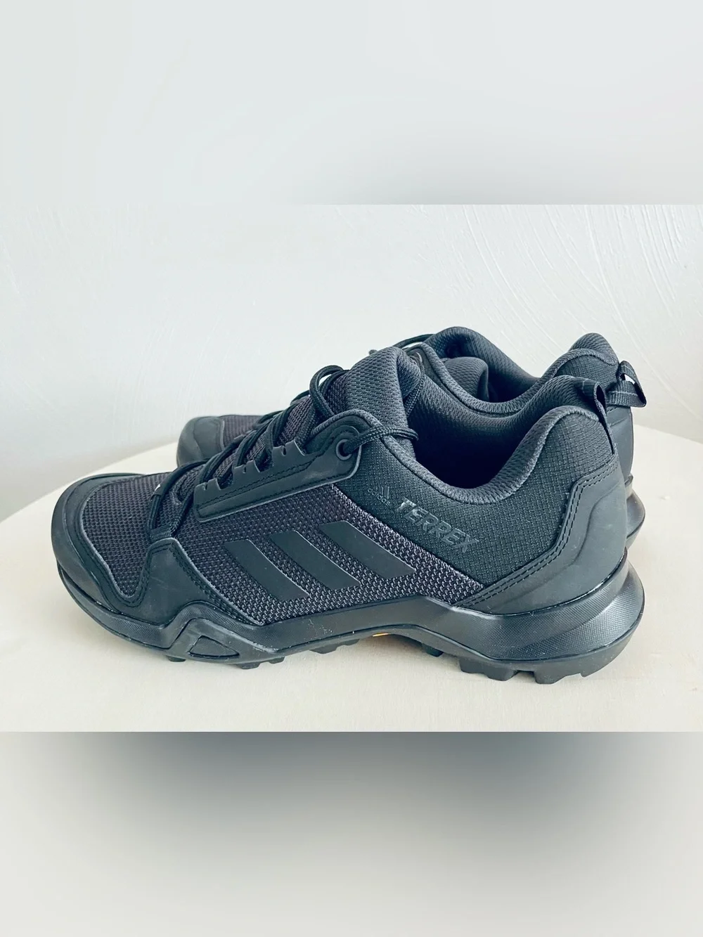 Adidas Terrex AX3 Triple Black Men's Hiking Trail Running Shoes NWT Size 8 Men